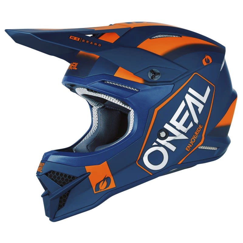 O'Neal 23 3SRS Hexx Helmet Blue/Orange