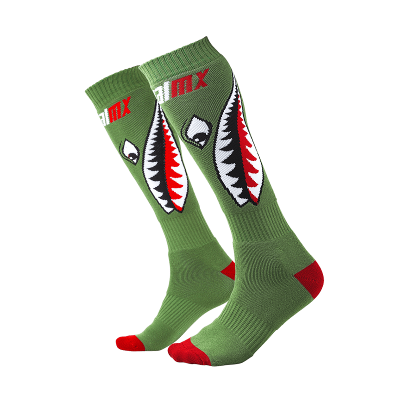 O'Neal Pro MX Youth Sock Green Bomber