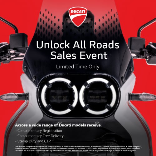 Ducati Unlock All Roads Ducati Unlock All Roads