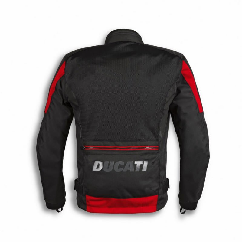 Ducati Flow C5 Fabric Jacket Mens Black/Red