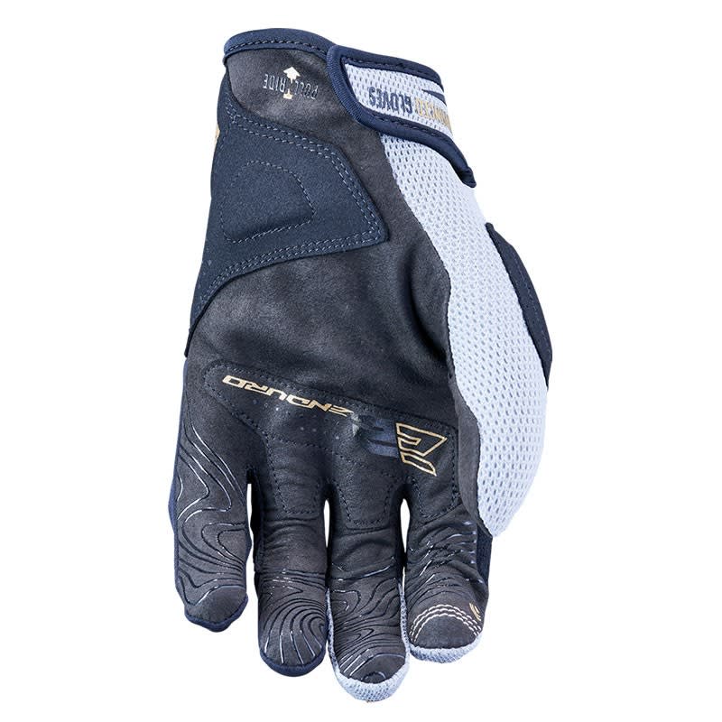 Five E2 Enduro Glove Black/Grey/Gold