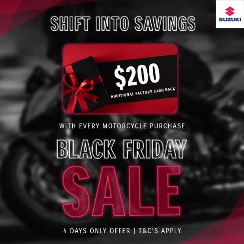Suzuki Black Friday Sale Suzuki Black Friday Sale