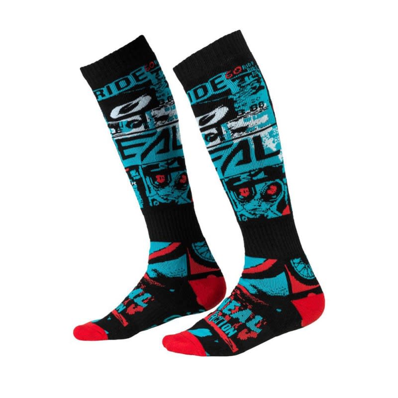O'Neal 24 Pro MX Ride Socks Black/Blue
