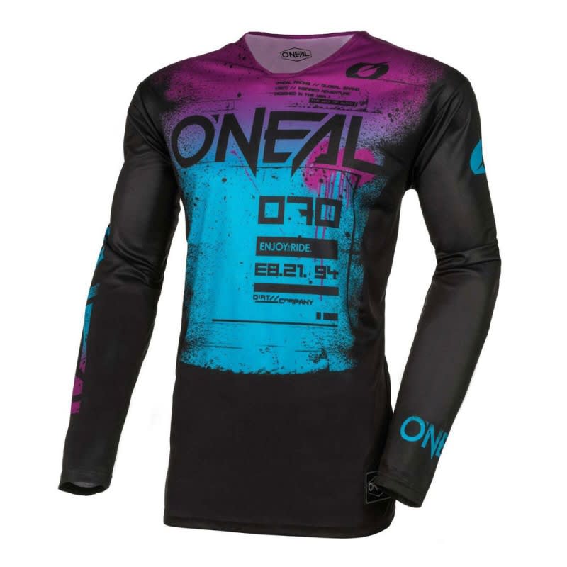 O'Neal 24 Mayhem Scarz Jersey Black/Blue