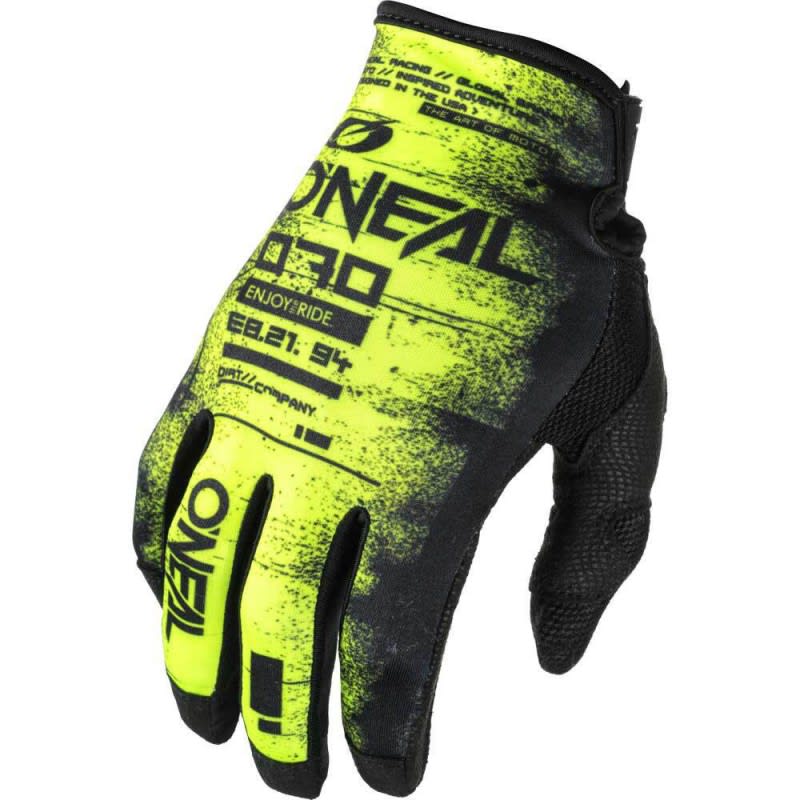 O'Neal 24 Mayhem Scarz Glove Youth Yellow