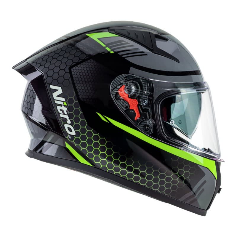 Nitro N501 DVS Helmet Black/Green