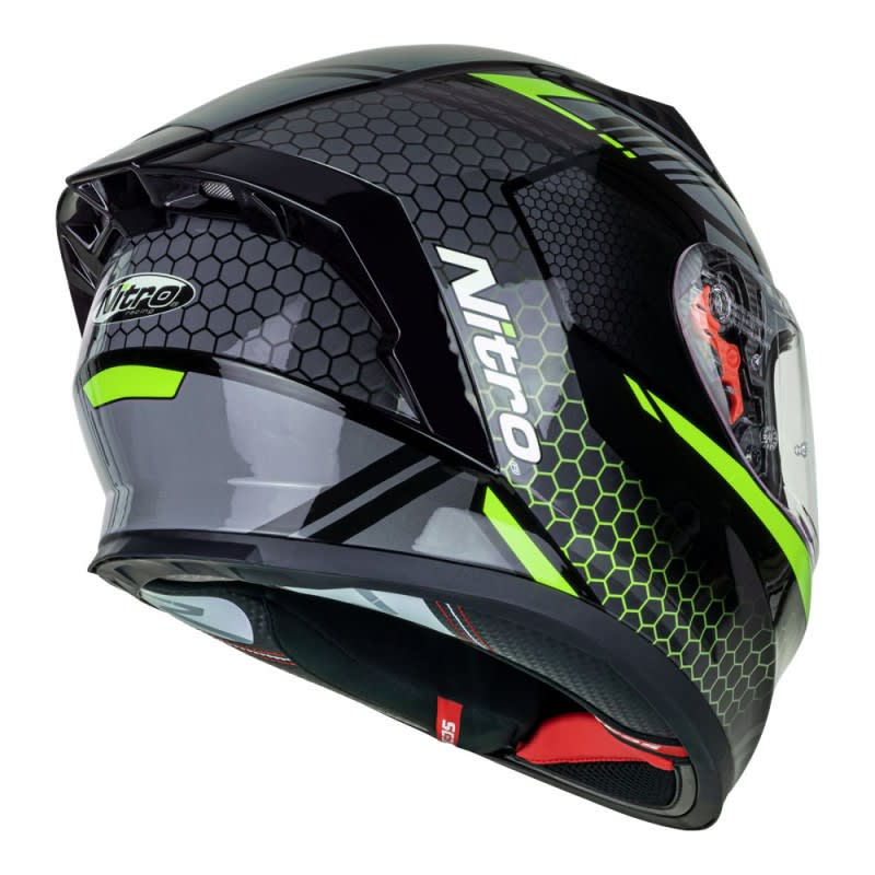 Nitro N501 DVS Helmet Black/Green