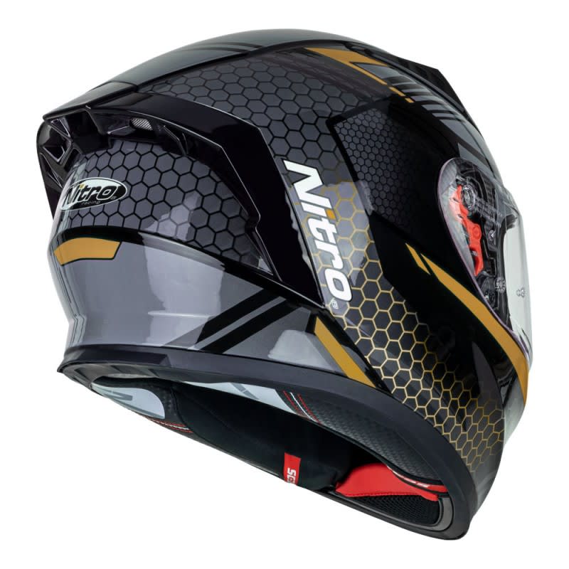 Nitro N501 DVS Helmet Black/Gold