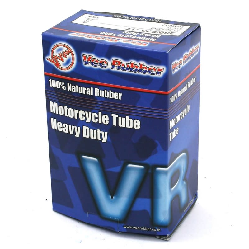 Vee Rubber Heavy Duty Tube 1.5mm 250/275-17 Straight Valve