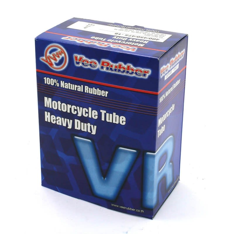 Vee Rubber Heavy Duty Tube 1.5mm 400/450/475-18 Straight Valve