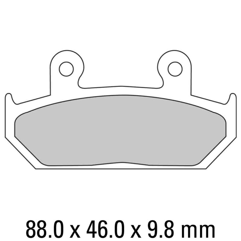 Ferodo Brake Pad Set - FDB663P