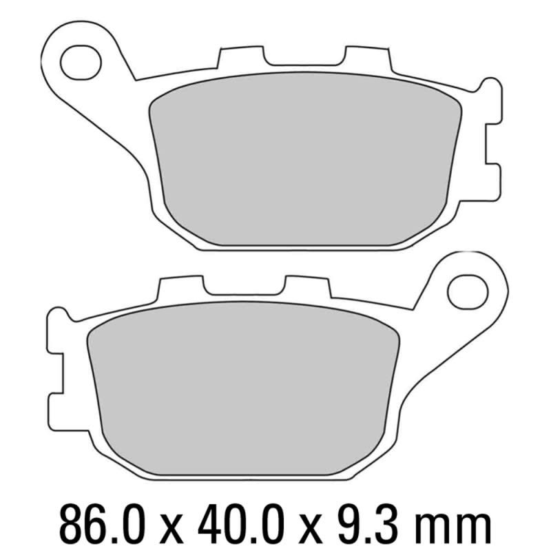 Ferodo Brake Pad Set - FDB754P