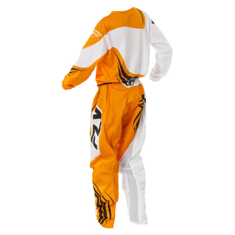 Fly Racing 2025 F-16 MX Pants Youth Grey/Orange