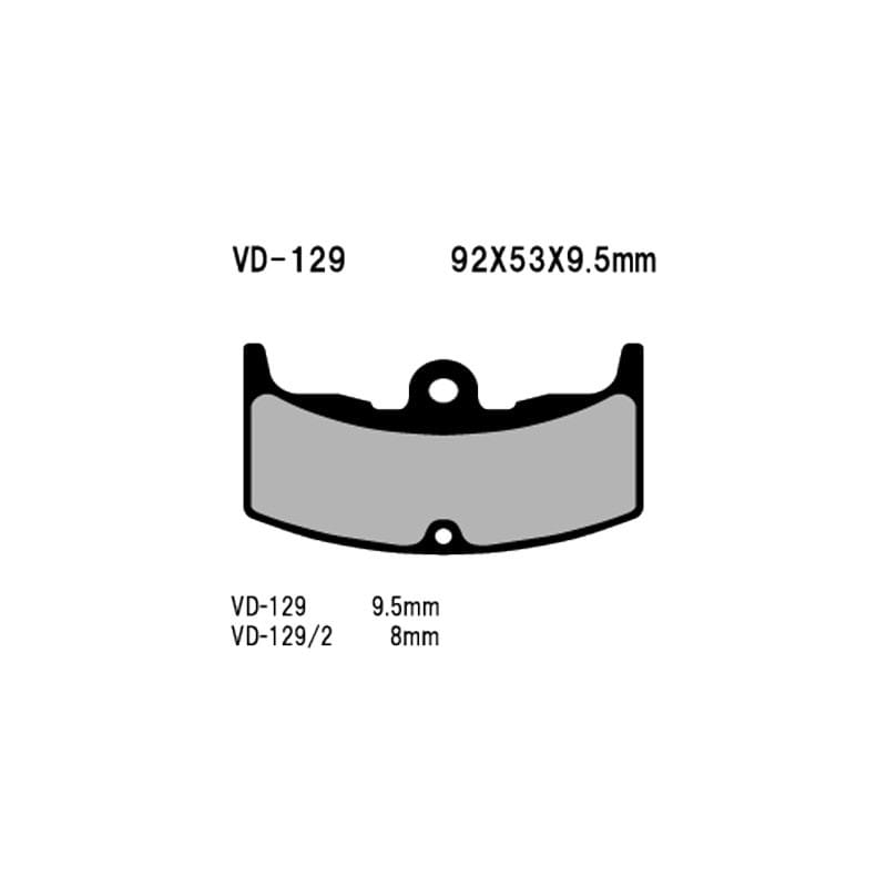 Vesrah Organic Brake Pad VD-129