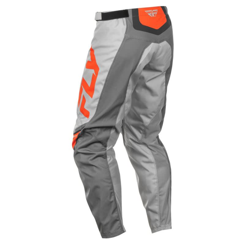 Fly Racing 2025 F-16 MX Pants Youth Grey/Orange