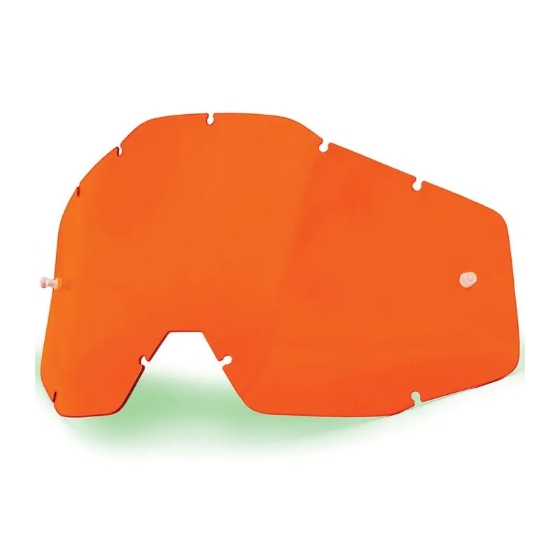 100% Racecraft / Accuri / Strata Replacement Lens Orange