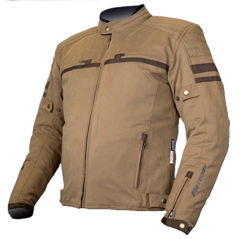 MotoDry Clubman Evo Jacket Vintage/Brown