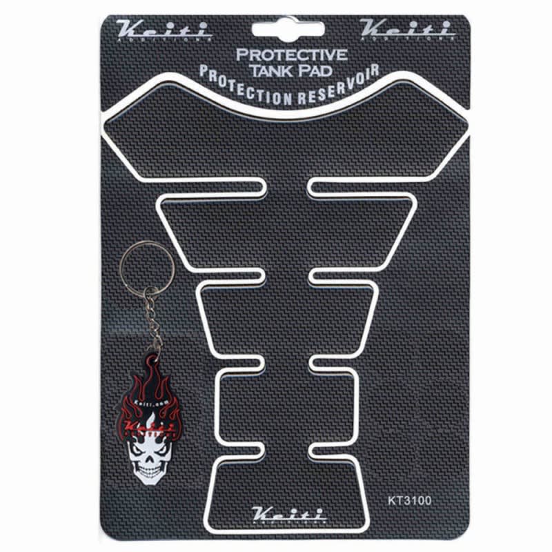 Keiti Tank Pad - Carbon Look