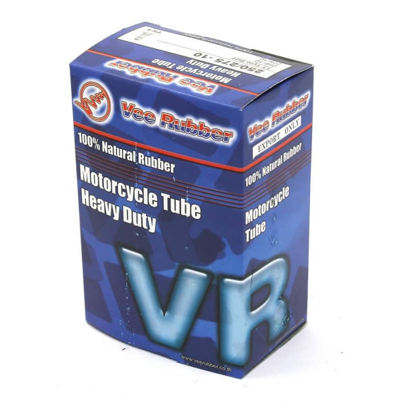 Vee Rubber Heavy Duty Tube 1.5mm 250/275-10 Straight Valve