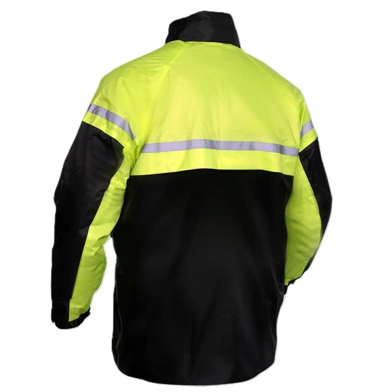 MotoDry Lightening Rain Jacket Black/Fluro
