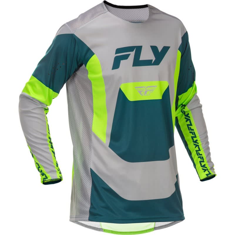 Fly Lite Jersey Grey/Lime/Teal