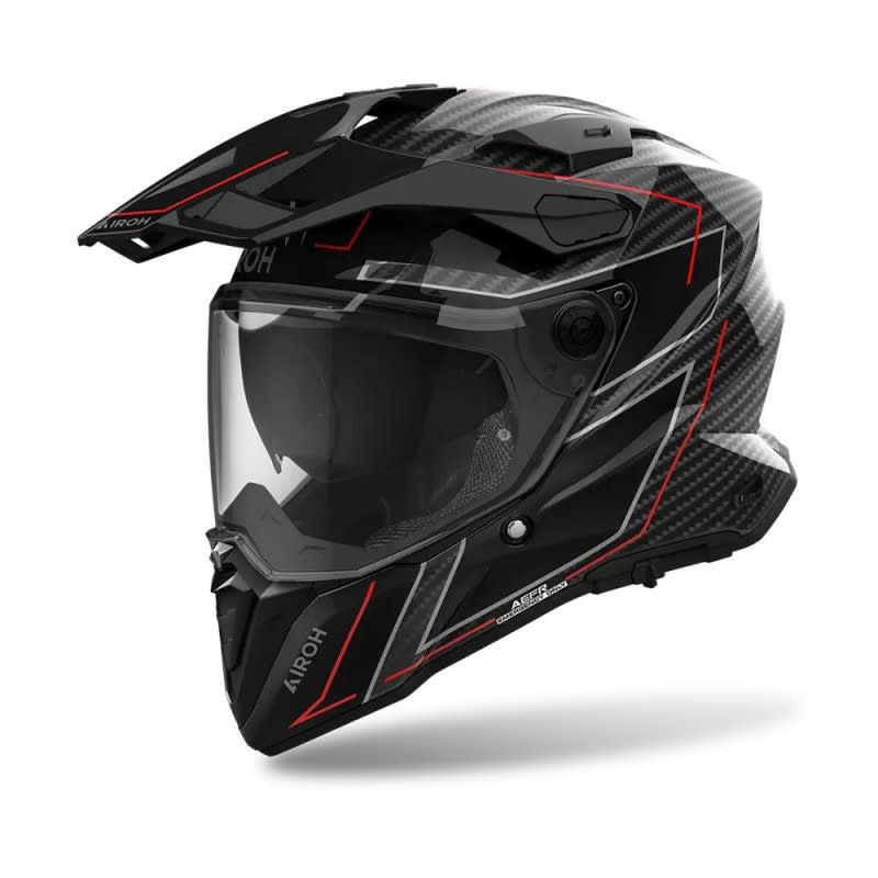 Airoh Commander 2 Helmet Carbon Stylish Gloss