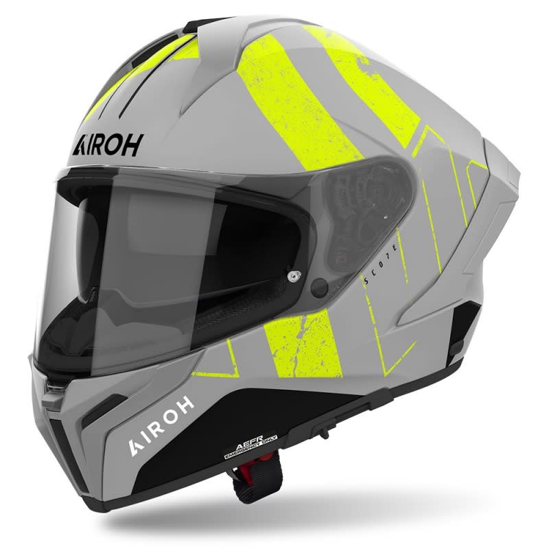 Airoh Matryx Helmet Scope Yellow Matt