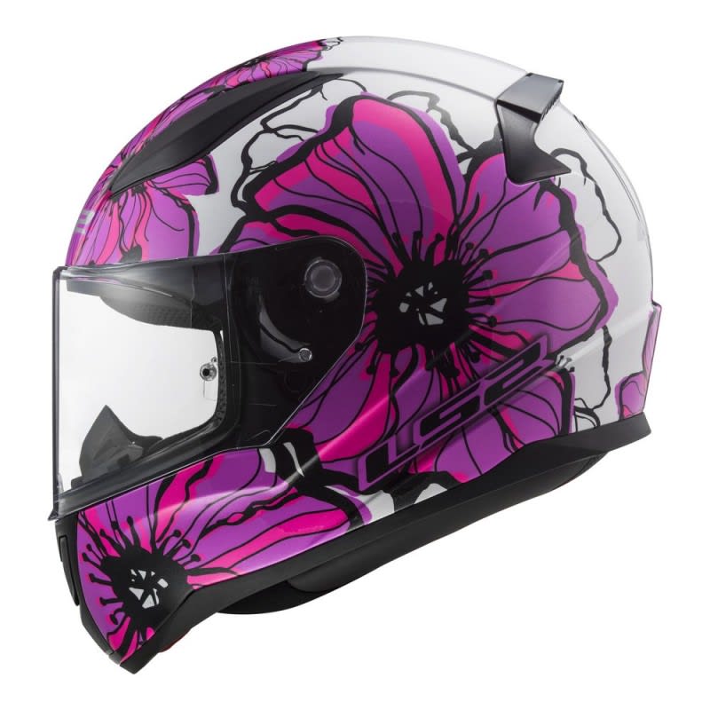 LS2 FF353 Rapid II Helmet Poppies Pink