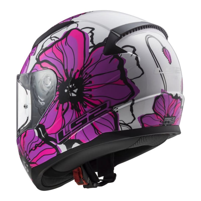 LS2 FF353 Rapid II Helmet Poppies Pink