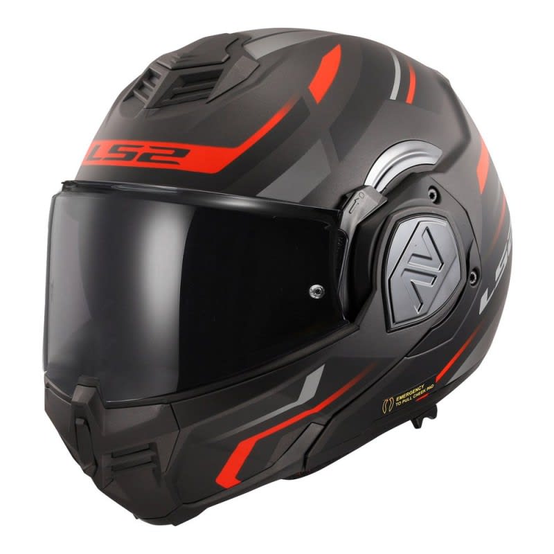 LS2 FF906 Advant Helmet Kuka Matte Black/Red