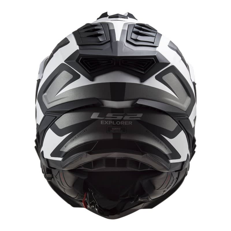 LS2 MX701 Explorer Helmet Alter Matte Black/White
