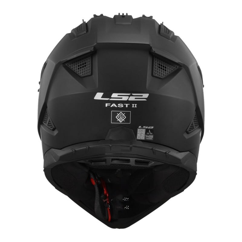 LS2 MX708 Fast II Helmet Matte Black