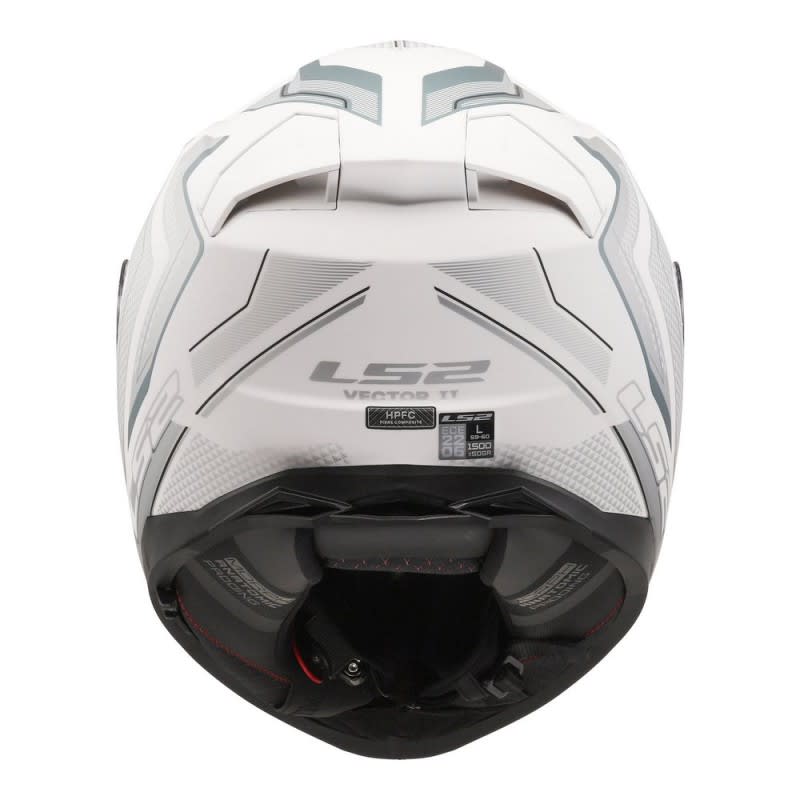 LS2 FF811 Vector II Helmet Alizer Matte White/Silver