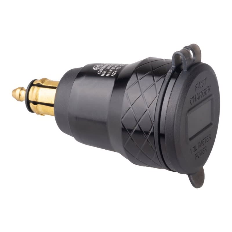 Rocky Creek PA032 USB A&C Power Adapter with Voltmeter