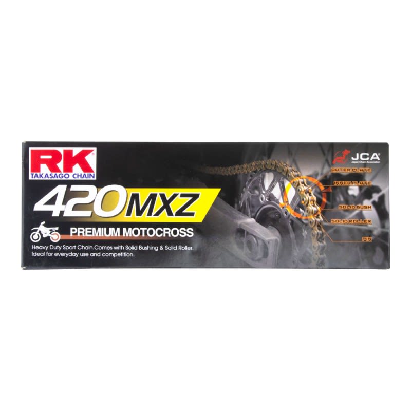 RK Heavy Duty Chain 420MXZ-120L