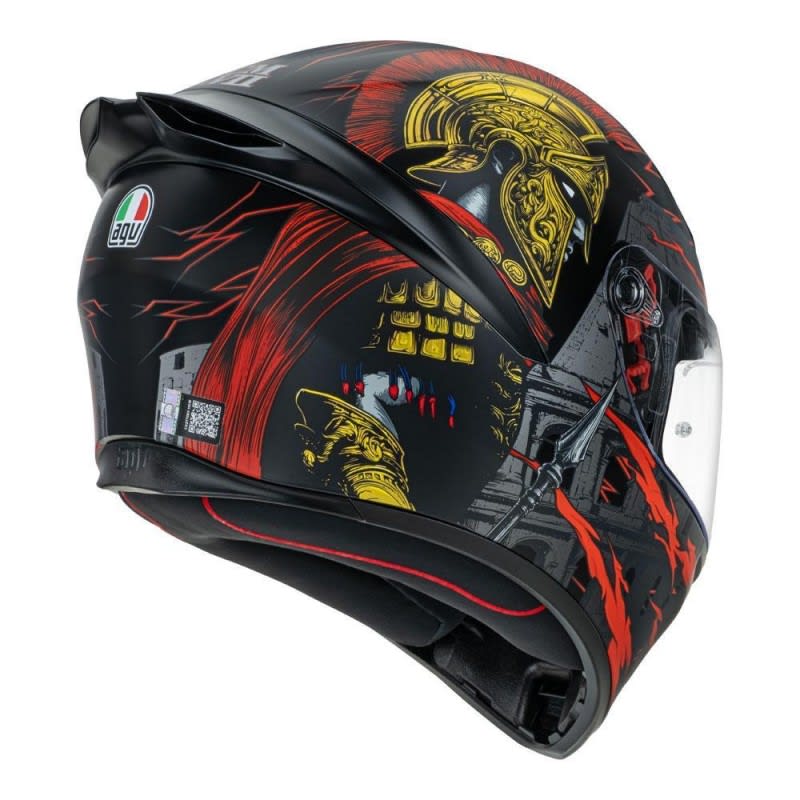 AGV K1 S Gladiator M.black/gold/red Limited Edition