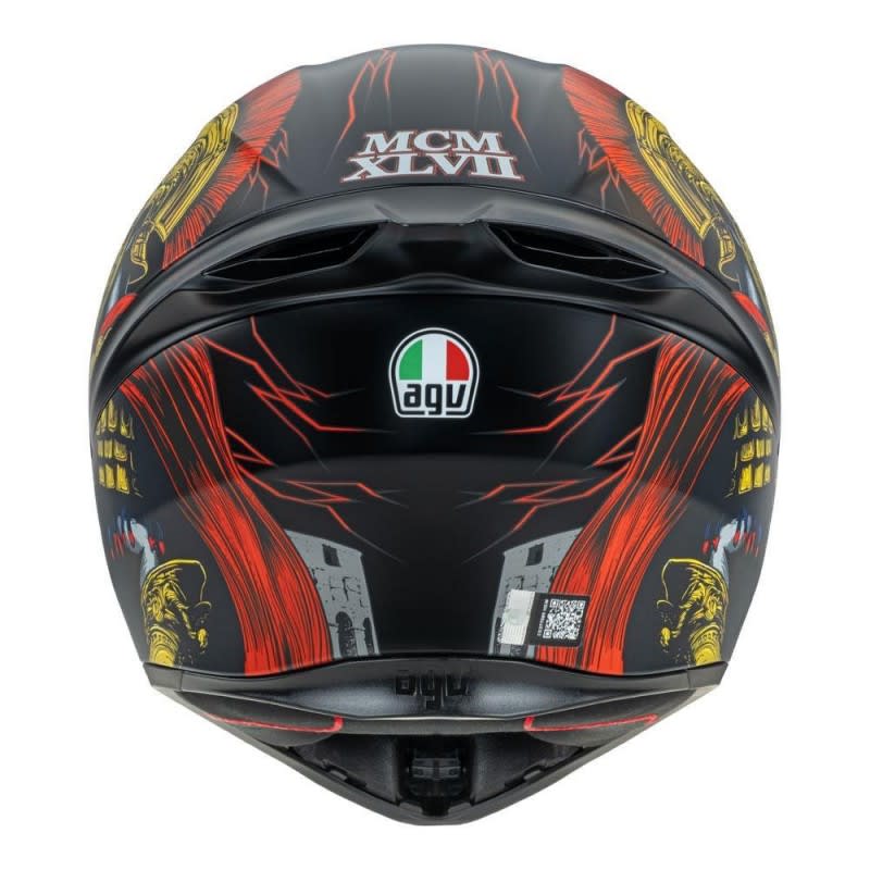 AGV K1 S Gladiator M.black/gold/red Limited Edition