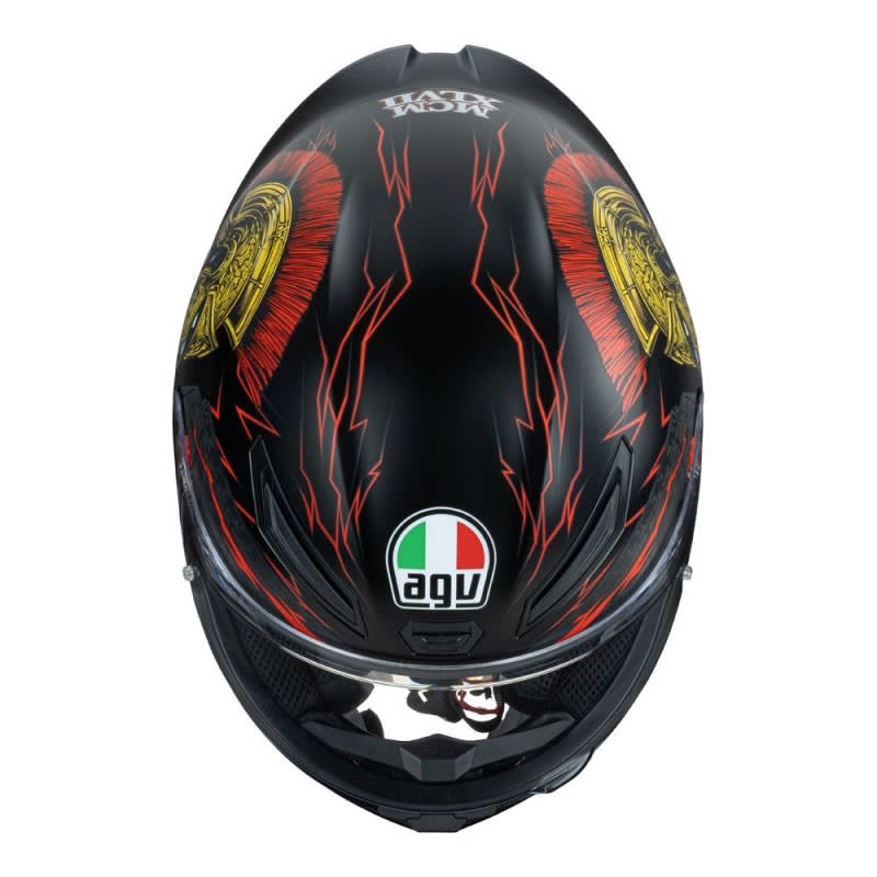 AGV K1 S Gladiator M.black/gold/red Limited Edition