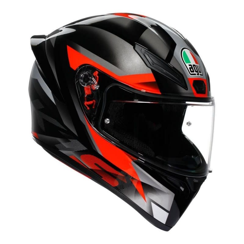 AGV K1 S Fastlap Blk/grey/red
