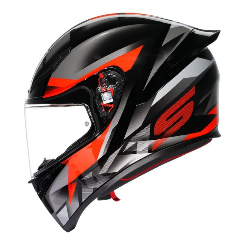 AGV K1 S Fastlap Blk/grey/red