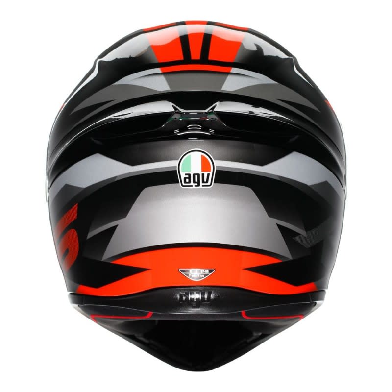 AGV K1 S Fastlap Blk/grey/red