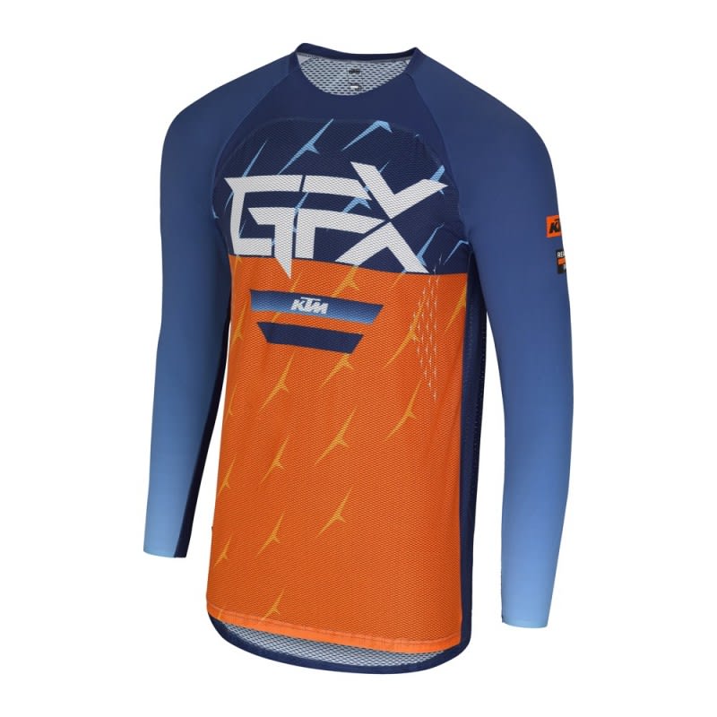 KTM Gravity-fx Air Jersey Orange/blue