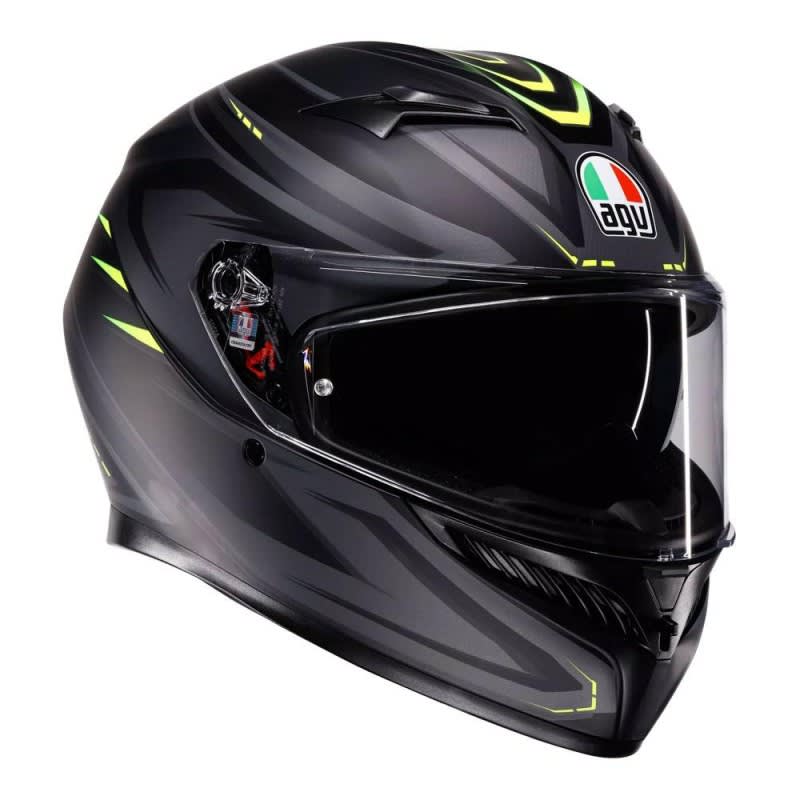 AGV K3 Syth Matt-Black/Yellow Fluro