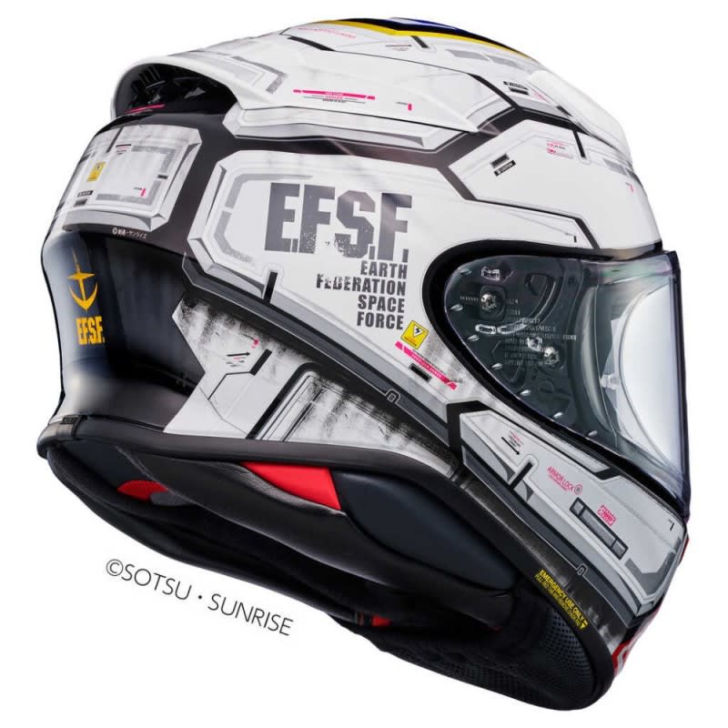 Shoei NXR2 Rx-78-02 Gundam Helmet - TC-10