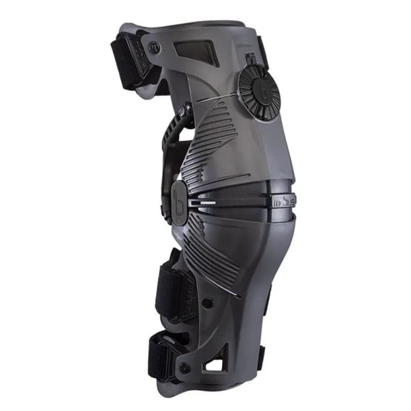 Mobius X8 Knee Brace (Pair) - Storm Grey/Black