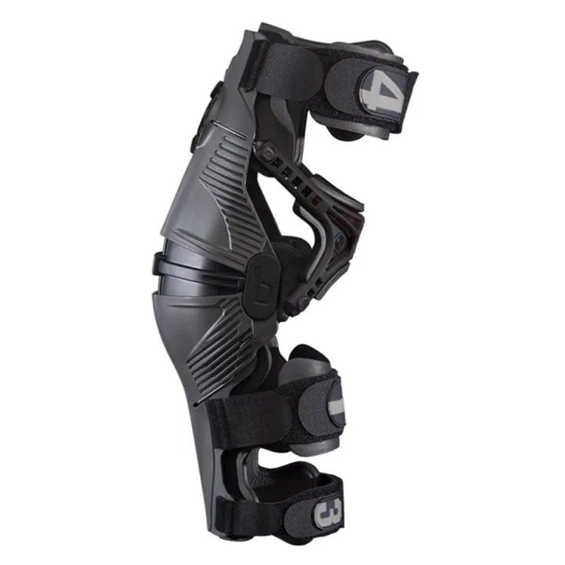 Mobius X8 Knee Brace (Pair) - Storm Grey/Black