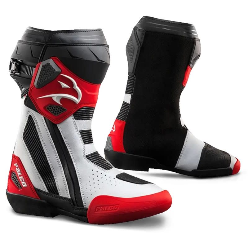 Falco Elite Gp White/Red Boots