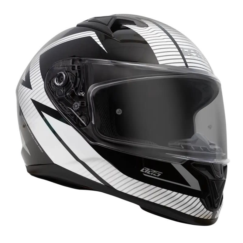 RXT Suzuka Gloss Black/White/Grey Helmet