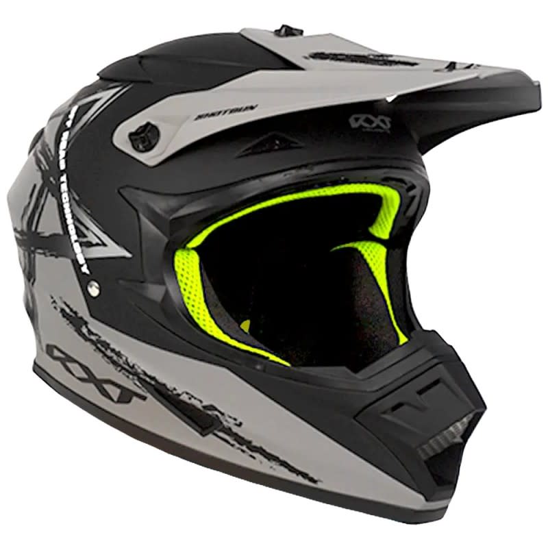 RXT Sector Wrath Matt Black/Grey Helmet