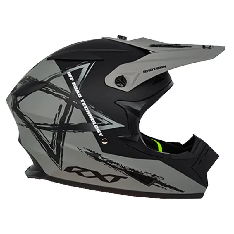 RXT Sector Wrath Matt Black/Grey Helmet